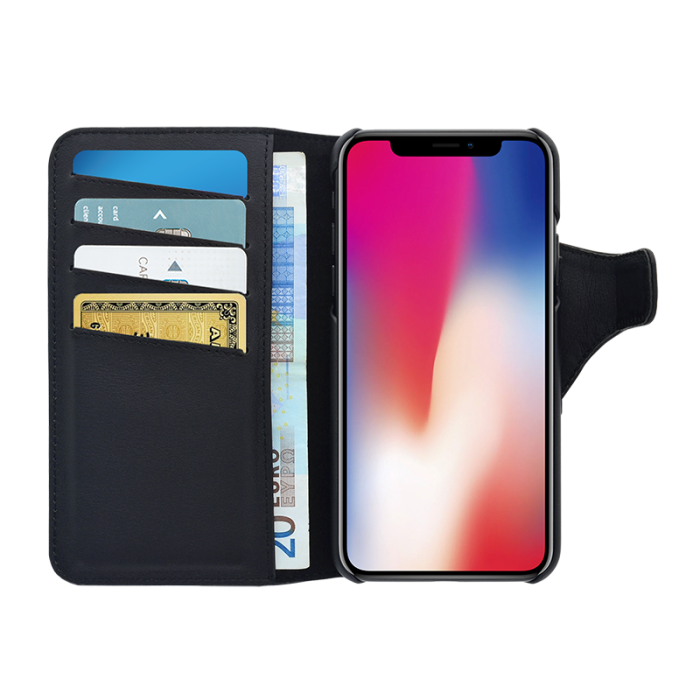 UTGATT5 - Ercko Fixed Wallet Case iPhone X - Svart