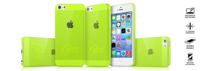 ItSkins - ITSkins Zero 3 Skal till Apple iPhone 5C (Grön) + Skärmskydd