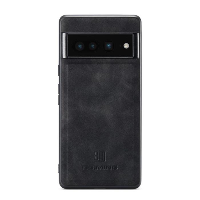 DG.MING - DG.MING Google Pixel 7 Pro Plånboksfodral M2 Detachable - Svart