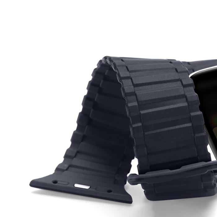 DuxDucis - Dux Ducis Apple Watch 6/7/8/SE (38/40/41mm) Armband Silicone Armored - Blå
