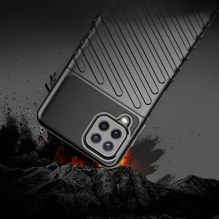 OEM - Thunder Flexible Mobilskal Galaxy A22 - Blå