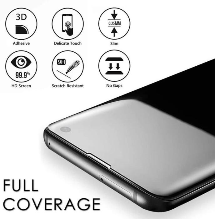 A-One Brand - [1-PACK] Galaxy S23 Ultra UV Härdat Glas Skärmskydd - Clear
