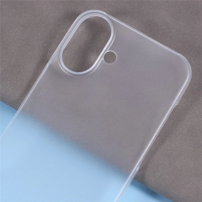 A-One Brand - iPhone 16 Plus Mobilskal Drop Proof Frosted - Transparent