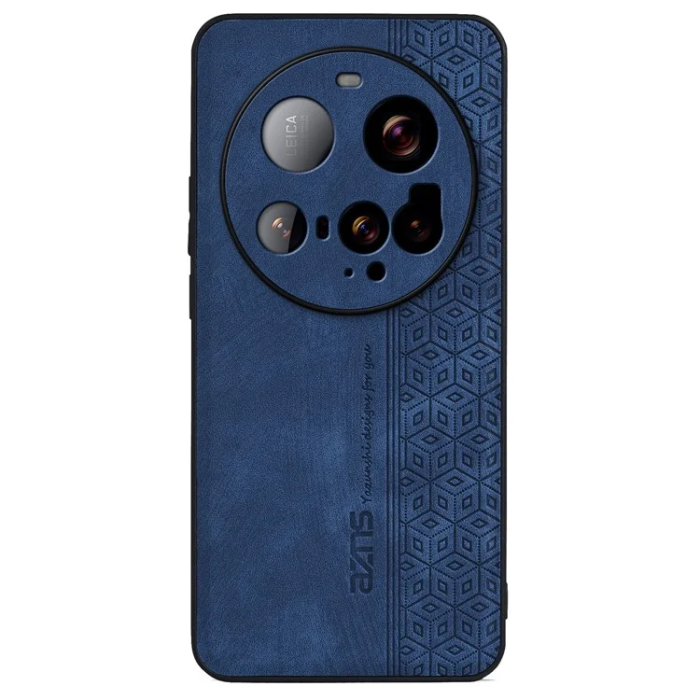 AZNS - Azns Xiaomi 15 Ultra Mobilskal Läder Shell - Blå