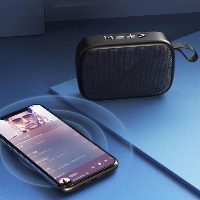 UTGATT5 - WK Design Bärbar Trådlös Bluetooth 5.0 - Svart