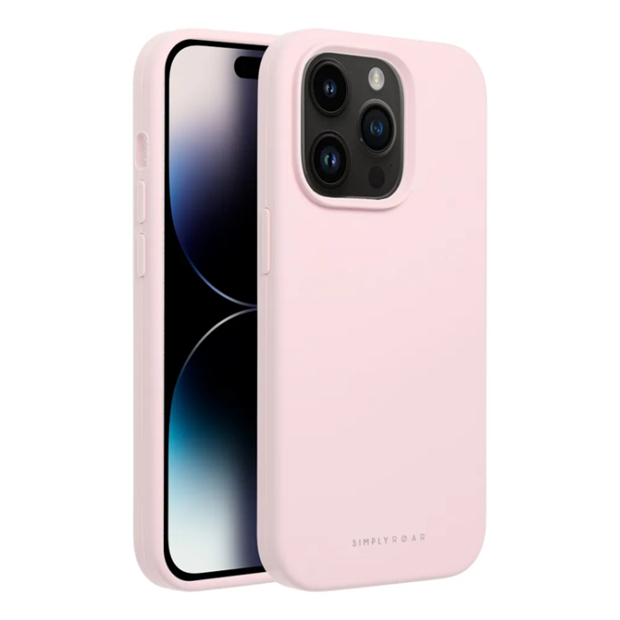 OEM - iPhone 15 Mobilskal Roar Cloud Skin - Rosa