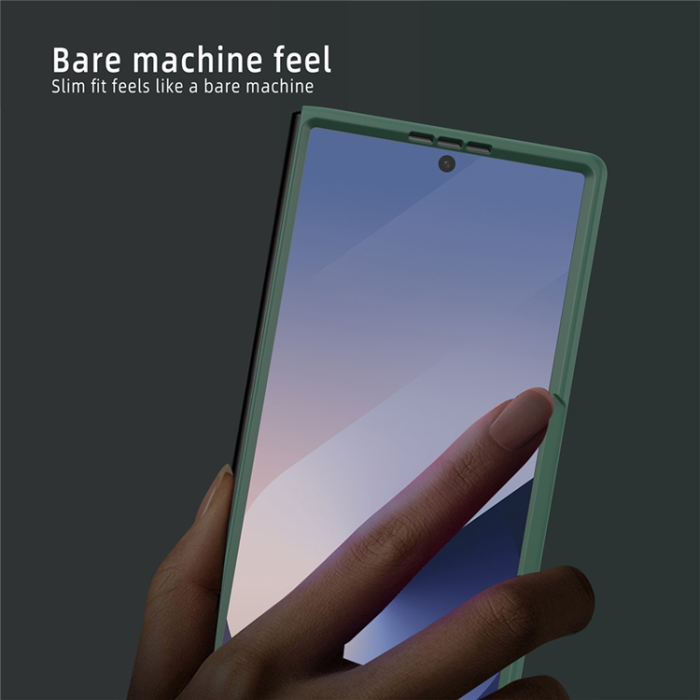 A-One Brand - Galaxy Z Fold 7 Mobilskal Skin-Feel Anti Shock - Svart