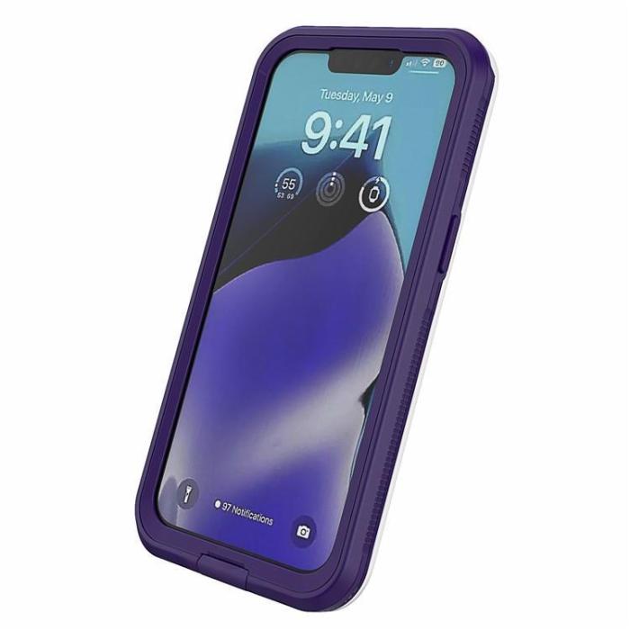 OEM - iPhone 15 Mobilskal IP68 Vattentätt - Lila