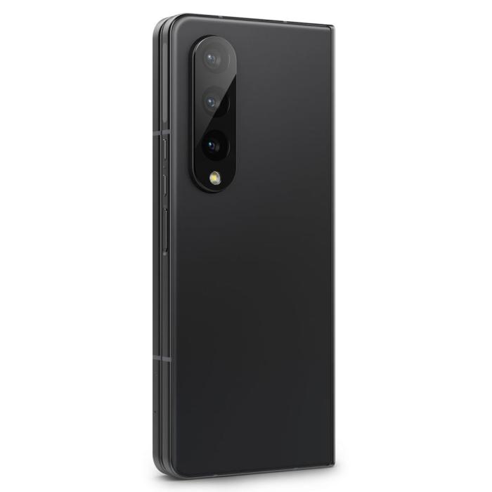 UTGATT - Spigen Galaxy Z Fold 4 Linsskydd OPTIK.TR 2-Pack - Svart