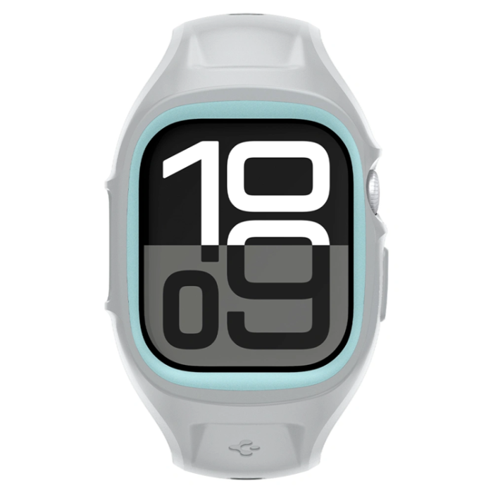 Spigen - Spigen Apple Watch 46mm Series 10 Armband Liquid Air Pro - Vit