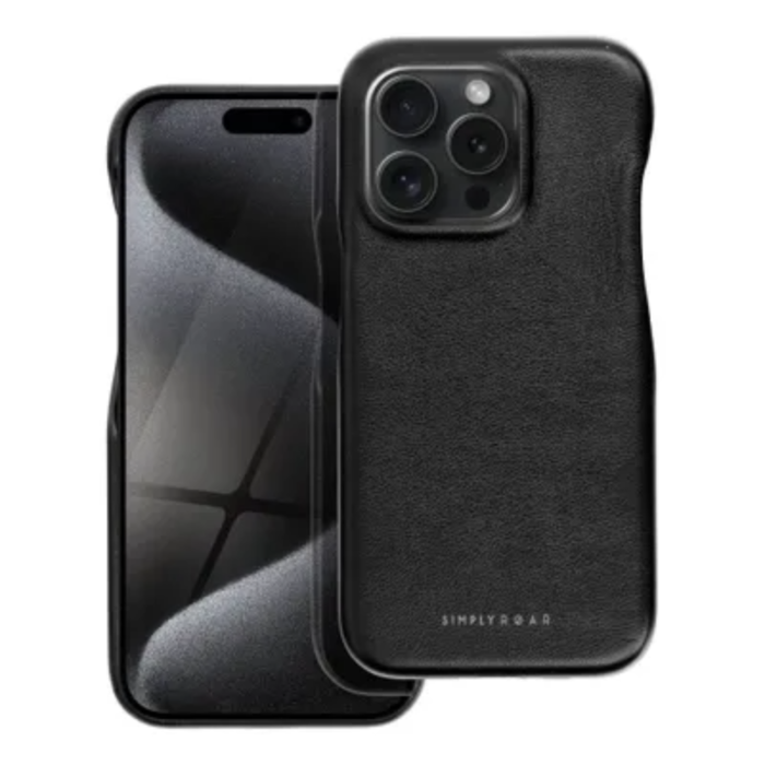 OEM - iPhone 12 Pro Max Mobilskal Roar Look - Svart