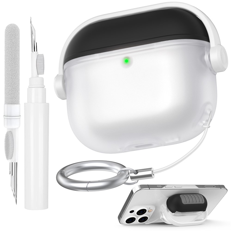 AHASTYLE AirPods 4 Skal Silikon WG174 - Svart | 2353 | AlltMobil