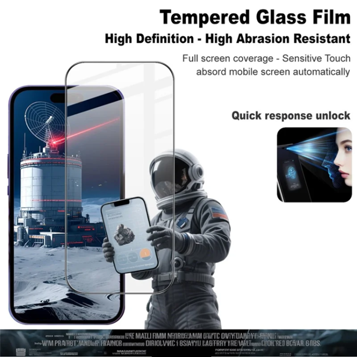 Boom of Sweden - [10-Pack] iPhone 17 Pro/16 Pro Härdat Glas Skärmskydd