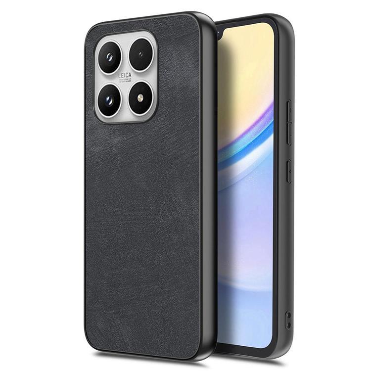 Mobilskal för Xiaomi 17 Retro Läder Shockproof Slim (Svart) | 2353 | AlltMobil