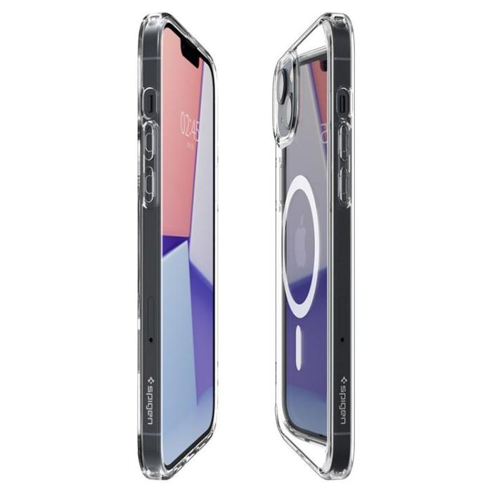 Spigen - Spigen iPhone 14 Skal Mag Magsafe Ultra Hybrid - Vit