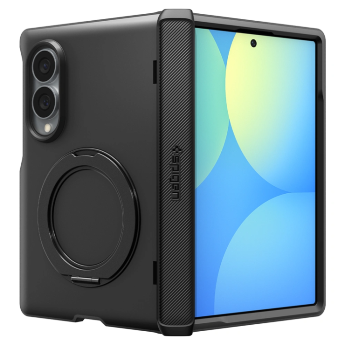 Spigen - Spigen Mobilskal För Galaxy Z Fold 8 Magsafe Slim Armor Pro S - Svart