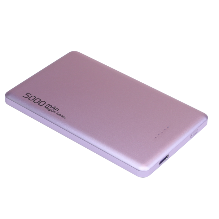 QUALO - Qualo Powerbank Magsafe 5000 mAh Ultra Slim - Lila