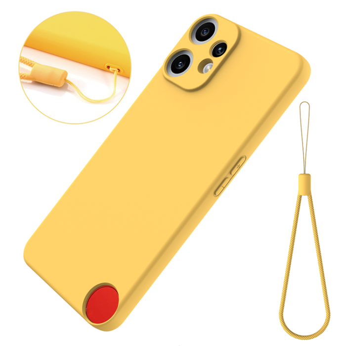 A-One Brand - Nothing CMF Phone 2 Pro Mobilskal Liquid Silikon med Handrem