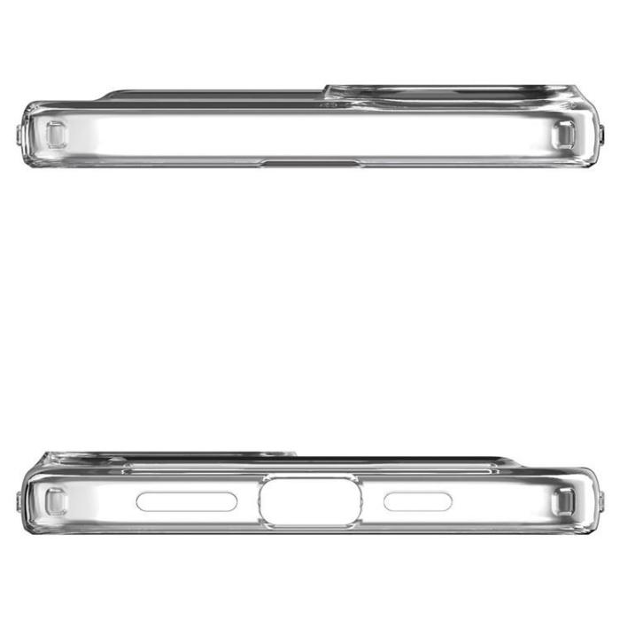 Spigen - Spigen iPhone 15 Plus Mobilskal Korthållare Crystal - Clear