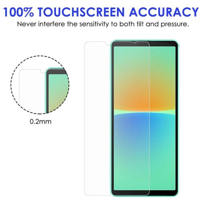 A-One Brand - [1-Pack]Sony Xperia 10 IV Härdat Glas Skärmskydd Premium HD - Clear