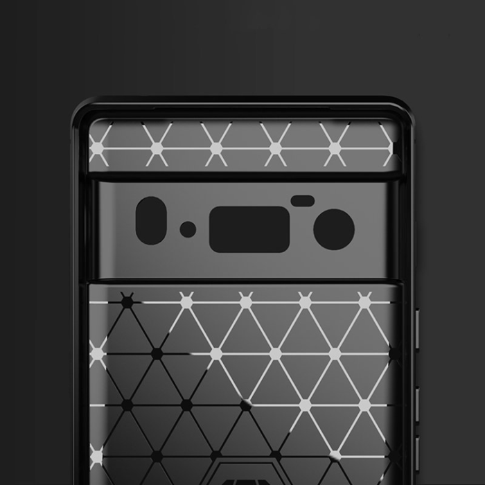 UTGATT - Google Pixel 6 Pro Skal Carbon Flexible - Svart