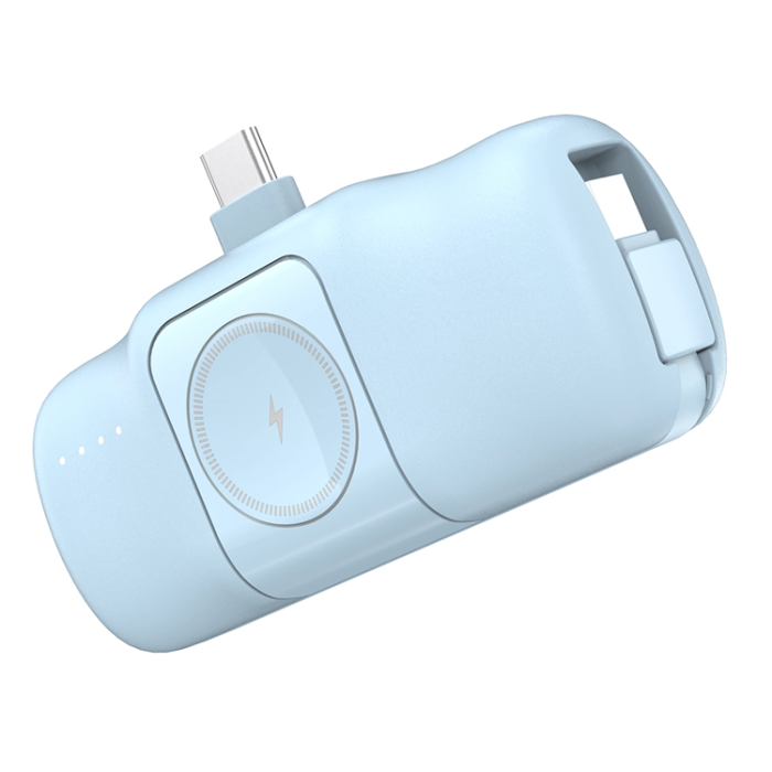 Wozinsky - Wozinsky USB-C Mini Powerbank 15W 5000mAh - Blå