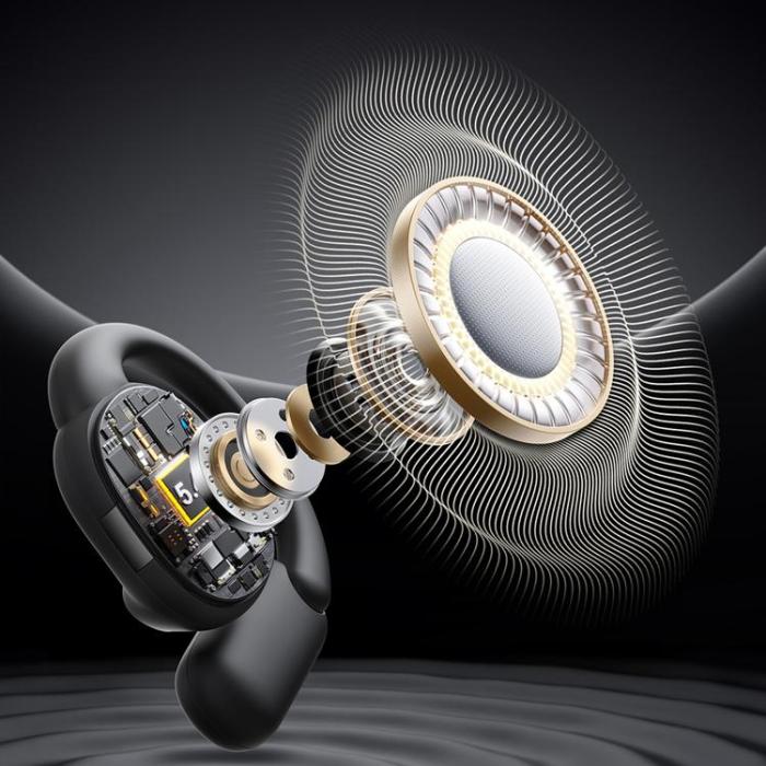 Joyroom - Joyroom TWS Open-Ear Hörlurar Trådlösa Openfree JR-OE4 - Svart