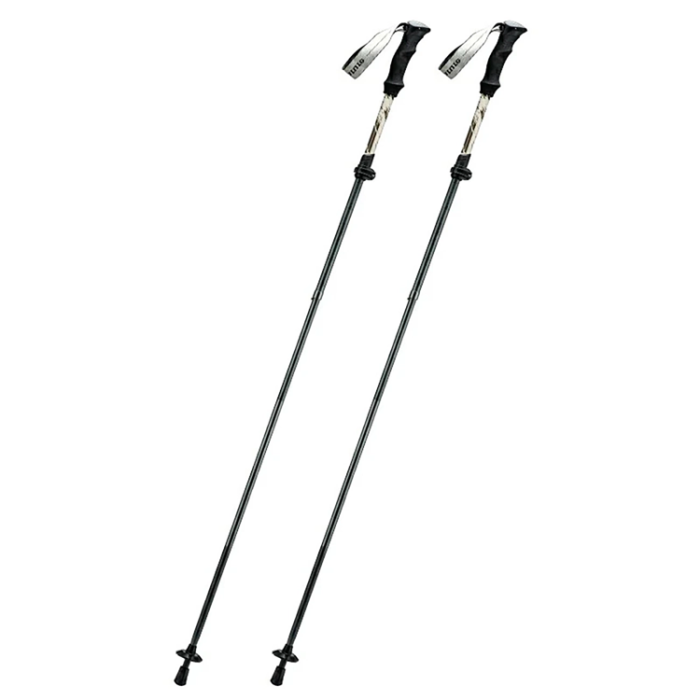 Qunature - Qunature Nordic Gångstavar Aluminum 110-130 cm - Brun