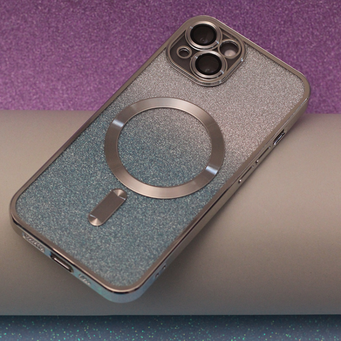 OEM - iPhone 15 Pro Mobilskal MagSafe Glitter Chrome