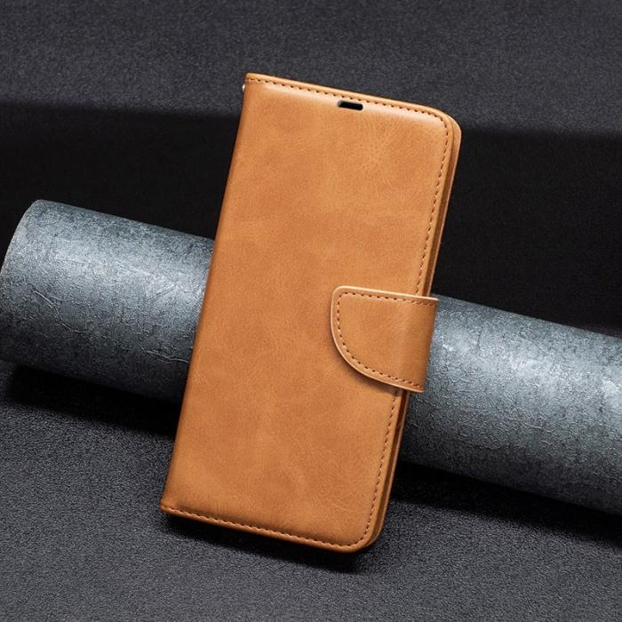 OEM - Samsung Galaxy A57 Plånboksfodral Konstläder Stötbeständig - Gul
