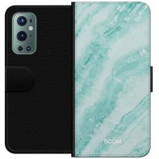 iSecrets - Pl&aring;nboksfodral till OnePlus 9 Pro med Mint Marble