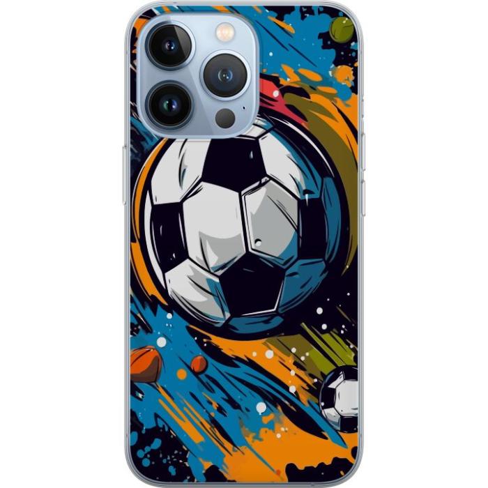 iSecrets - Mobilskal till Apple iPhone 13 Pro med Fotbollar