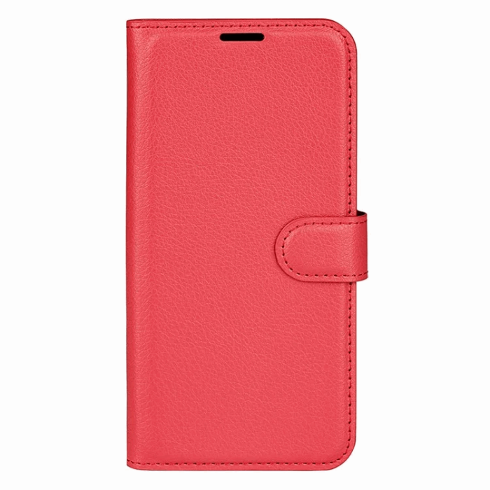 A-One Brand - Nothing Phone (3a) Plånboksfodral Litchi Texture - Röd