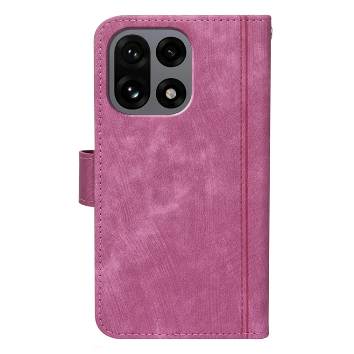 A-One Brand - OnePlus 15 5G Plånboksfodral Line Pattern Läder