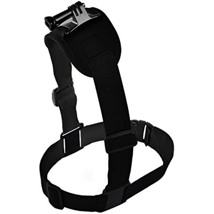 OEM - Go Pro Kamera Mount Med Axelband - Svart
