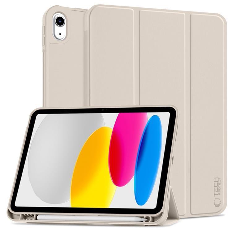 Tech-Protect iPad 10.9 (2022) Fodral med pennfack - Starlight | 2353 | AlltMobil