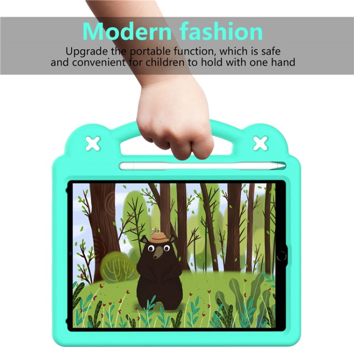 A-One Brand - iPad Air 2 (2014)/Air (2013) Skal EVA Kickstand Shockproof - Grön