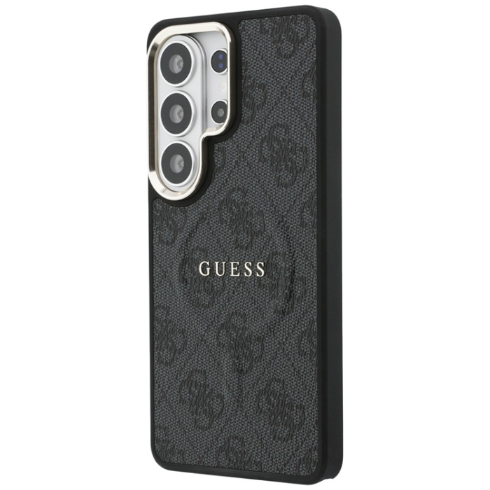 Guess - Guess Mobilskal För Galaxy S26 Ultra MagSafe 4G Embossed Ring - Svart