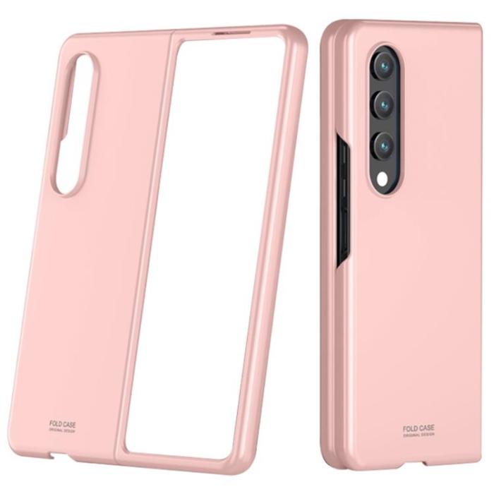 A-One Brand - Galaxy Z Fold 4 Skal Rubberized - Rosa