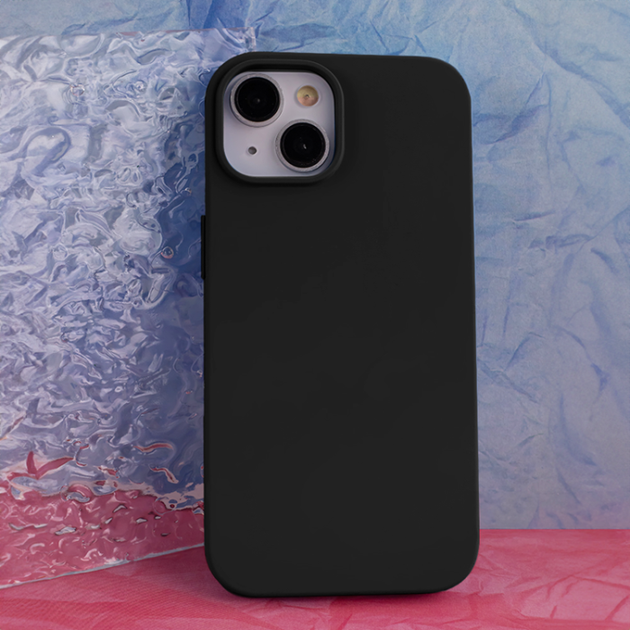 OEM - iPhone 16 Plus Mobilskal Solid Silikon - Svart