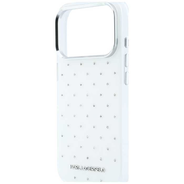 KARL LAGERFELD - Karl Lagerfeld Mobilskal För iPhone 18 Pro/17 Pro IML Rhinestones