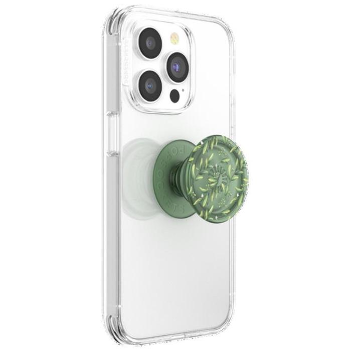 PopSockets - Popsockets Grip Med Ställfunktion PlantCore - Olivgrön