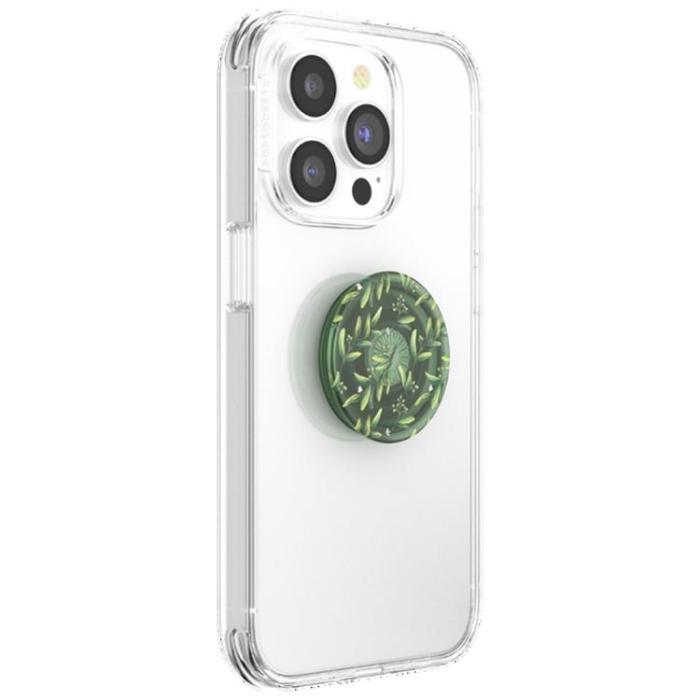 PopSockets - Popsockets Grip Med Ställfunktion PlantCore - Olivgrön