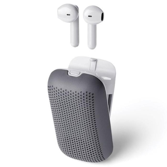 Lexon - Lexon In-Ear Hörlurar Bluetooth Speakerbuds LA127G - Grå