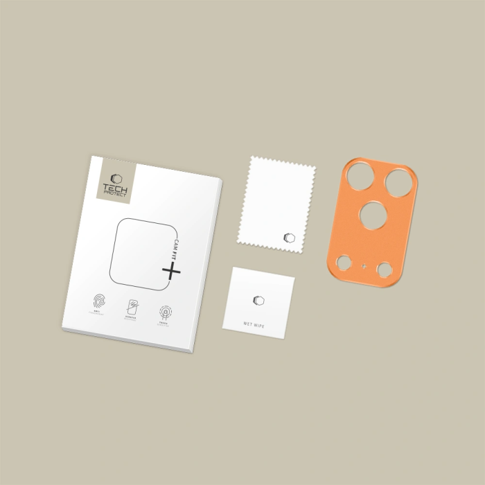 Tech-Protect - Tech-Protect iPhone 17 Pro Kameralinsskydd Camalloy Fit Plus