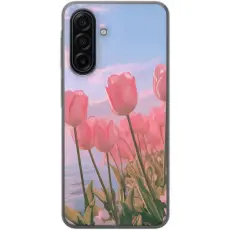 Gustaf - Mobilskal till Samsung Galaxy A17 5G med Rosa Tulpaner