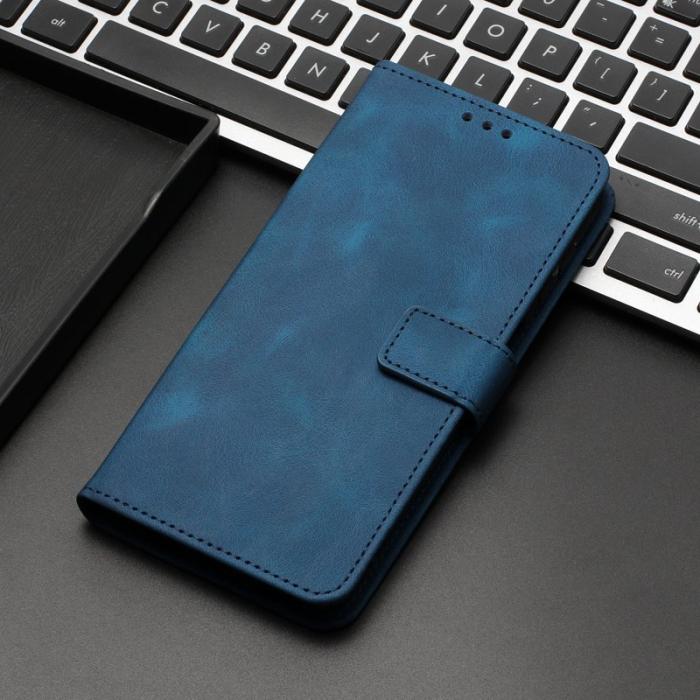 OEM - Plånboksfodral för Samsung Galaxy S26 Konstläder - Blå