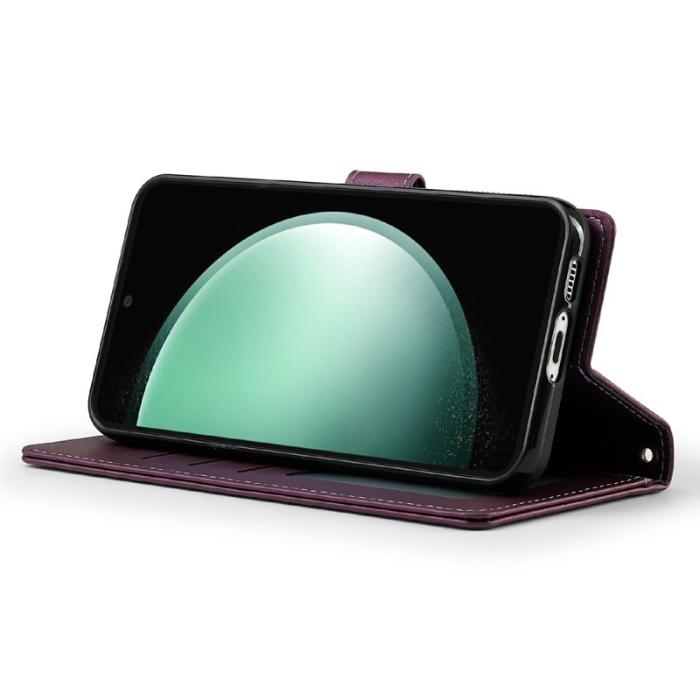 LC.imeeke - LC.IMEEKE Plånboksfodral för Samsung Galaxy S26 Konstläder Magnetiskt - Lila