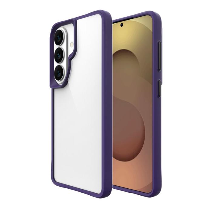 OEM - Mobilskal för Samsung Galaxy S26 Hybrid PC + TPU Stöttålig - Lila