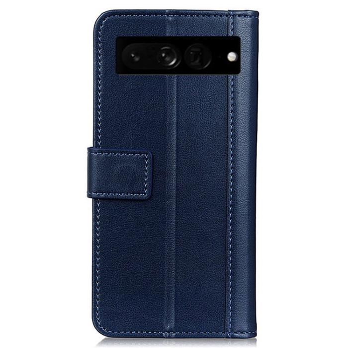 A-One Brand - Google Pixel 7 Pro Plånboksfodral PU Läder TPU - Blå
